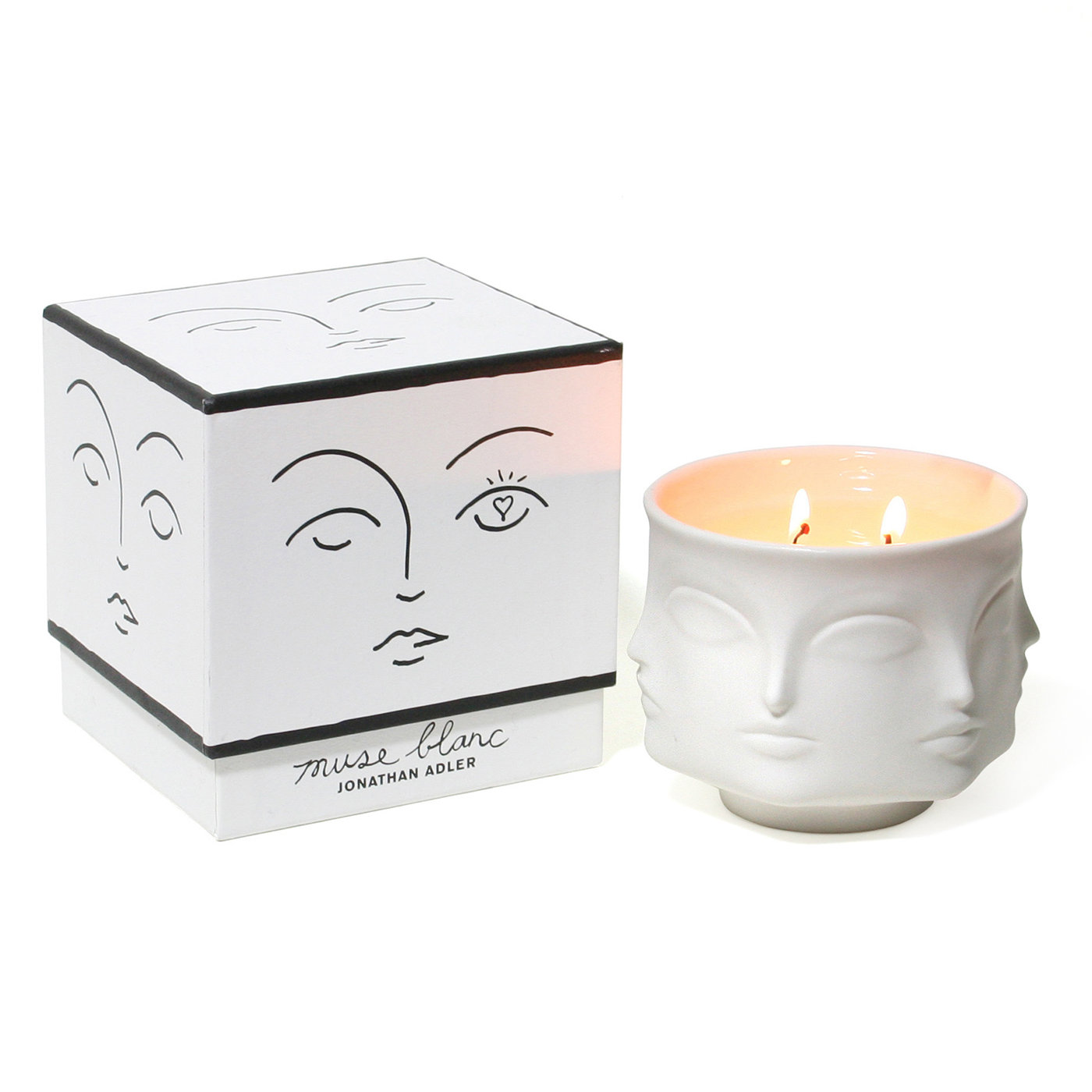 Jonathan Adler Muse Blanc Candle & Reviews | Wayfair Jonathan Adler Muse Blanc Candle & Reviews | Wayfair